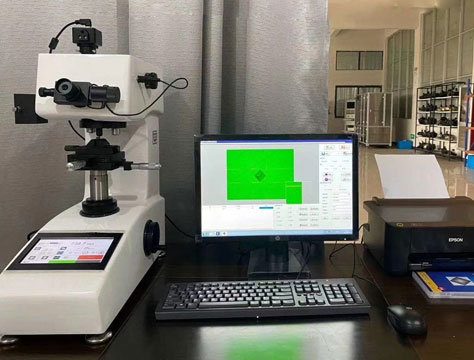 觸摸屏顯微維氏硬度計(jì)使用案例